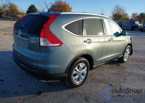 2012 Honda Cr-V Ex-L из США, поврежденный, VIN 5J6RM4H7XCL061891
